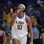 Angel Reese scores 30, unbeaten No. 3 LSU edges Arkansas
