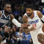 Leonard, George lead Clippers past Mavericks, 112-98