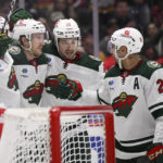 Spurgeon scores twice, Wild beat Caps to win 3rd straight