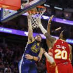Thompson's season-best 54 leads Warriors past Hawks in 2OT