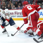 Ekblad's power play goals power Panthers past Red Wings 3-2