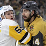 Eichel shines in Knights return in 5-1 win over Penguins