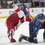 Makar, MacKinnon each score twice as Avs beat Red Wings 6-3