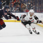 Karlsson gets franchise record as Sharks beat Blackhawks 5-2