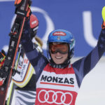 Shiffrin wins slalom, moves within 1 win of World Cup record
