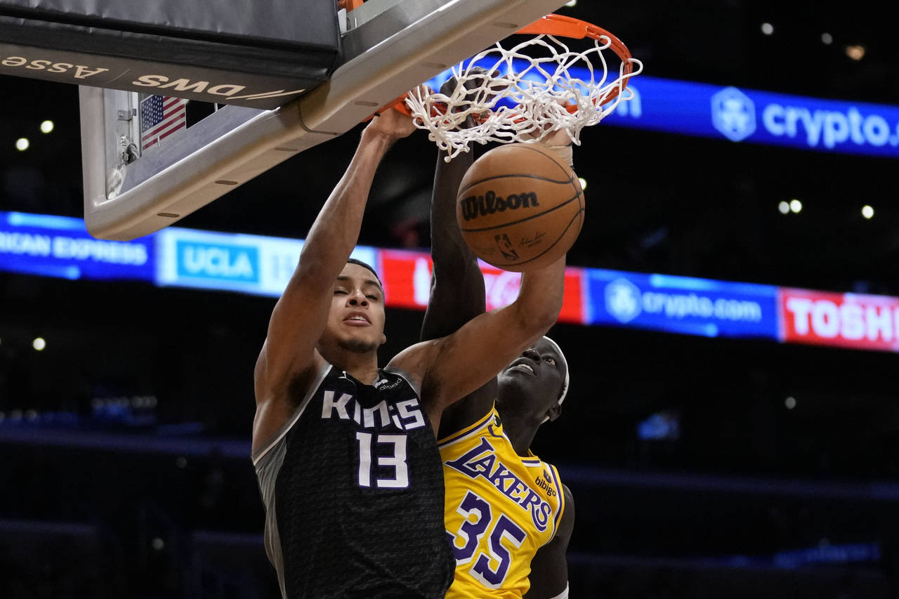 Kings beat Lakers 116-111 for 5th straight victory - Seattle Sports, image size:1280x853