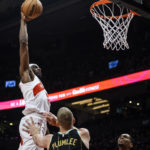 Siakam has 28 points, Raptors beat slumping Hornets 132-120