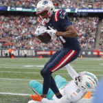 Dugger INT return helps lift Pats over fading Dolphins 23-21