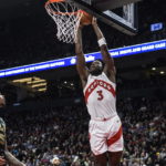 Siakam has 28 points, Raptors beat slumping Hornets 132-120