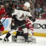 Stalock has 22 saves, Blackhawks beat Coyotes 2-0
