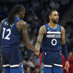 Russell scores 16 points in 4th, Wolves beat Raptors 128-126