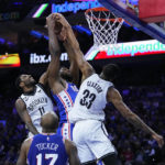 James Harden, Tyrese Maxey lead 76ers past Nets, 137-133