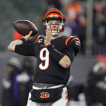 Bengals want ball in Burrow's hands with ground game stalled