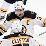 Bergeron breaks tie, NHL-leading Bruins beat Canadiens 4-2