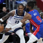 Bey, Bogdanovic lead shorthanded Pistons past Timberwolves