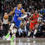 Antetokounmpo has season-high 21 rebounds, Bucks top Raptors
