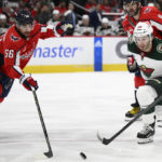 Spurgeon scores twice, Wild beat Caps to win 3rd straight