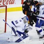 Andersson's 3-point game helps Flames past Lightning 6-3