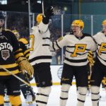 DeBrusk scores 2 in 3rd, Bruins beat Pens in Winter Classic