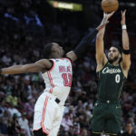 Bam Adebayo has 30 points, Heat rallies past Celtics 98-95