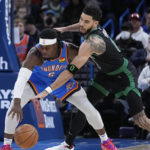 Thunder blow out Celtics 150-117 without Gilgeous-Alexander
