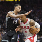 Sabonis has triple-double, Kings rout skidding Rockets