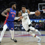 Antetokounmpo scores 29 in return, Bucks top Pistons 150-130
