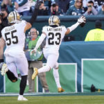 Saints win 20-10 in Philly, deny Eagles top spot in NFC