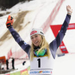 Shiffrin matches Vonn's World Cup record with win No. 82