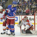 Devils rally from 2 down, beat Rangers on Severson's OT goal