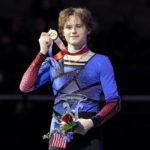Ilia Malinin wins 1st U.S. men's skating title, Brown 2nd