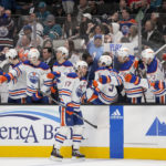 McDavid has 2 goals, assist as Oilers beat Sharks 7-1