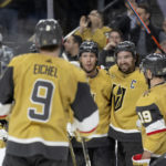 Eichel shines in Knights return in 5-1 win over Penguins