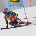 Shiffrin leads 1st run; can add to her World Cup record