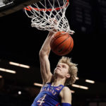 Johnson scores 24 as No. 13 K-State beats No. 2 Kansas 83-82