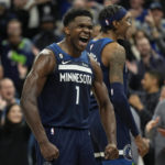 Russell scores 16 points in 4th, Wolves beat Raptors 128-126