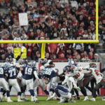 Cowboys' Brett Maher misses 4 extra points, converts 5th try