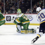 Saad goal streak reaches 4 as Greiss, Blues blank Wild 3-0