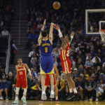 Thompson's season-best 54 leads Warriors past Hawks in 2OT