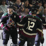 Nieto, Megna score in the 3rd, Sharks beat Coyotes 4-2