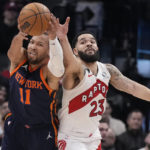 VanVleet scores 28, Raptors hand Knicks 4th straight loss