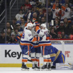 Cozens scores in overtime as Sabres beat Islanders 3-2