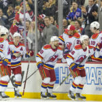 Devils rally from 2 down, beat Rangers on Severson's OT goal