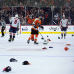 Konecny's hat trick leads surging Flyers past Capitals 5-3