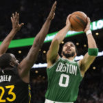 Celtics beat Warriors in OT, win NBA Finals rematch 121-118
