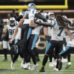 Pineiro's kick lifts Panthers to 10-7 win over Saints