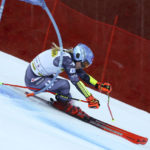 Shiffrin leads 1st run, set to match Vonn's World Cup record