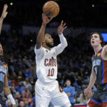 Gilgeous-Alexander has 35, leads Thunder past Cavs 112-100