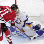 Seth Jones rallies Blackhawks past Sabres 4-3 in overtime