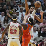 Butler, Heat set NBA free throw record, beat OKC 112-111